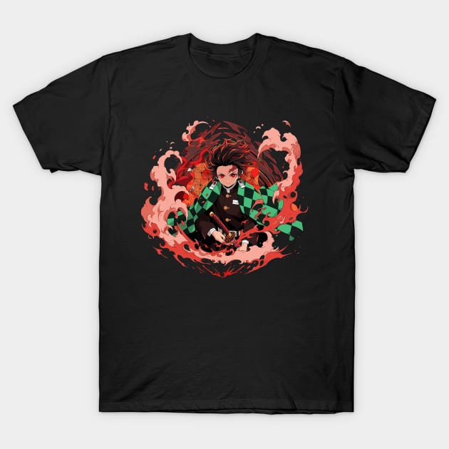 tanjiro T-Shirt by sample the dragon